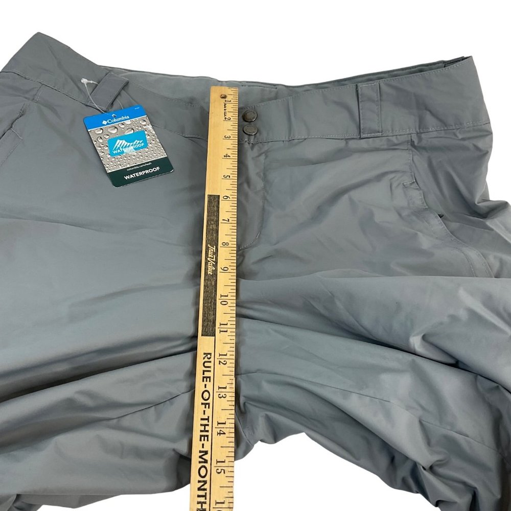 Columbia Snow Pants Women's Sz XL Waterproof Modern Mountain 2.0 Gray $100 - Picture 7 of 10
